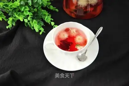 ♪ The chrysanthemum tea