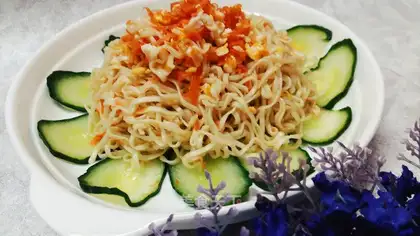 Carrot and radish eggs