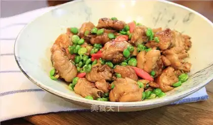 Dry bean chicken