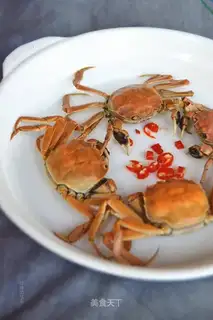 Steam crabs