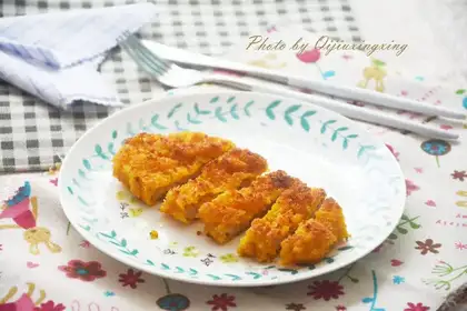 Puffed pork chops
