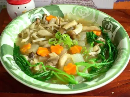 We're going to make soup