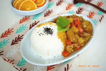 Curry chicken