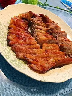 Roast oven honey fork