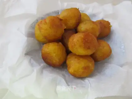 Red potato balls