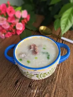 Potato steak congee