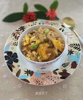 Chestnut fried rice