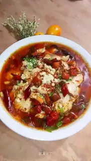 Boiled fish