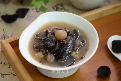 Black bean lumber soup