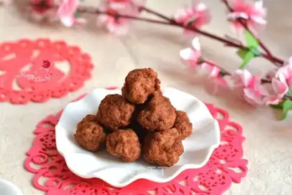 Dried fried balls