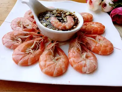 Ginger shrimp