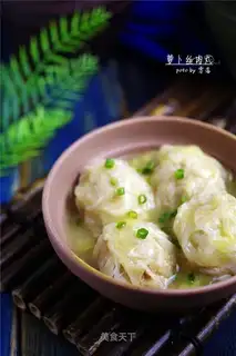 Radish meatballs