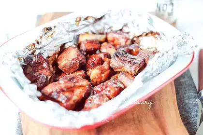 Roasted ribs