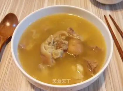 Manbeans hoof soup