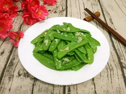 Garlic Dutch beans