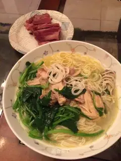 Chicken noodles