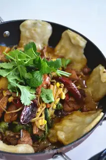A pot chicken