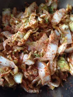 Homemade Korean cabbage