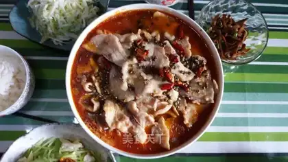 Boiled fish