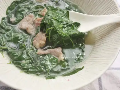 We'll have some liver soup