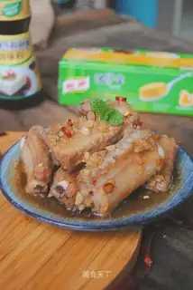Garlic roasted ribs