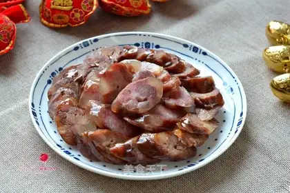 Homemade sausages