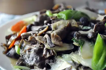 Fried mushrooms