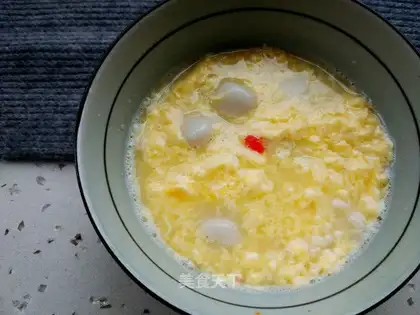 Eggnog soup