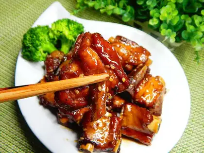 Sugar vinegar ribs
