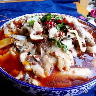 Boiled fish