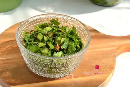 Celery leaves