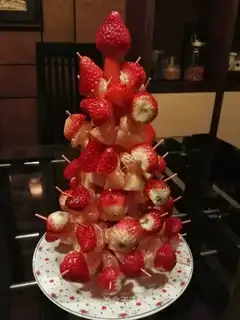 Strawberry Christmas tree