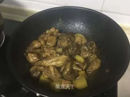 Potato chicken