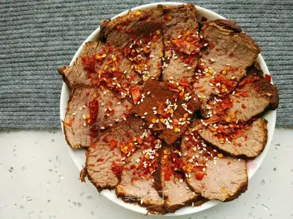 Beef halogenated