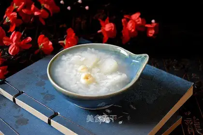 The rice porridge in Hong Kong