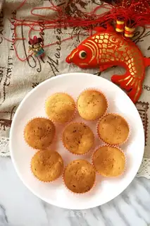 French orange muffin