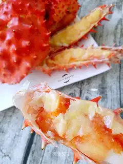 Two king crabs
