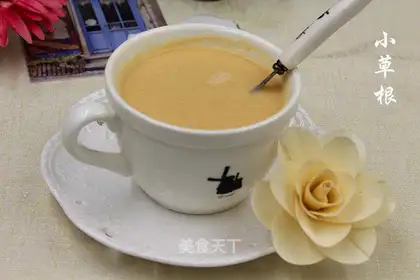 Caramel milk tea