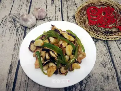 Garlic with fish