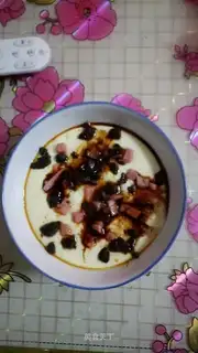 Steam milk eggs