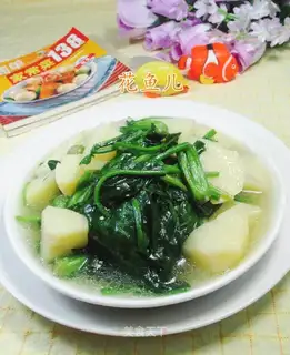 Spinach potatoes