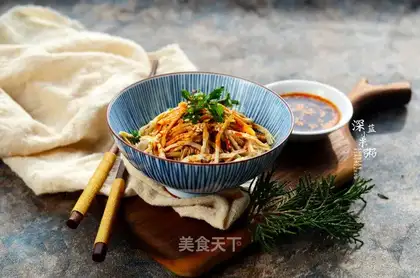 Spicy chicken silk