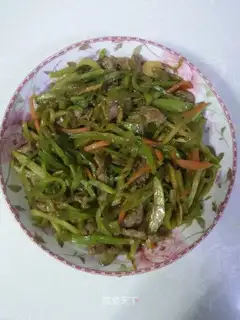 Fried meat
