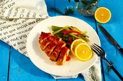 Soup chicken chops