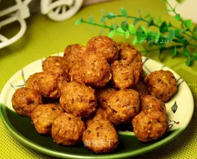 The mushroom meatballs