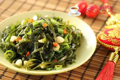 Spicy seaweed