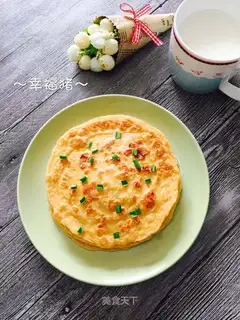 Shrimp omelet