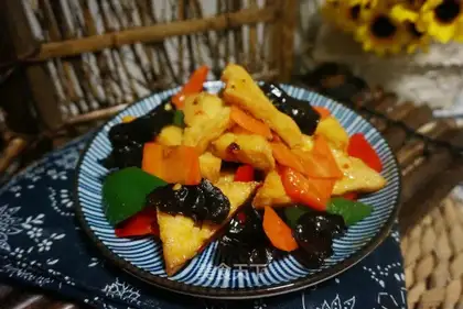 Homemade tofu