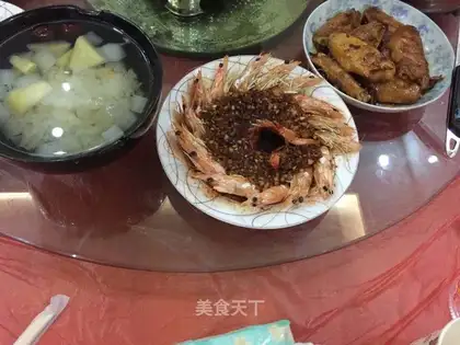 Garlic shrimp