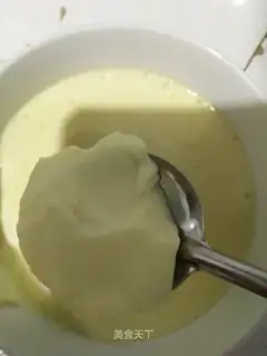 Milk steamed eggs